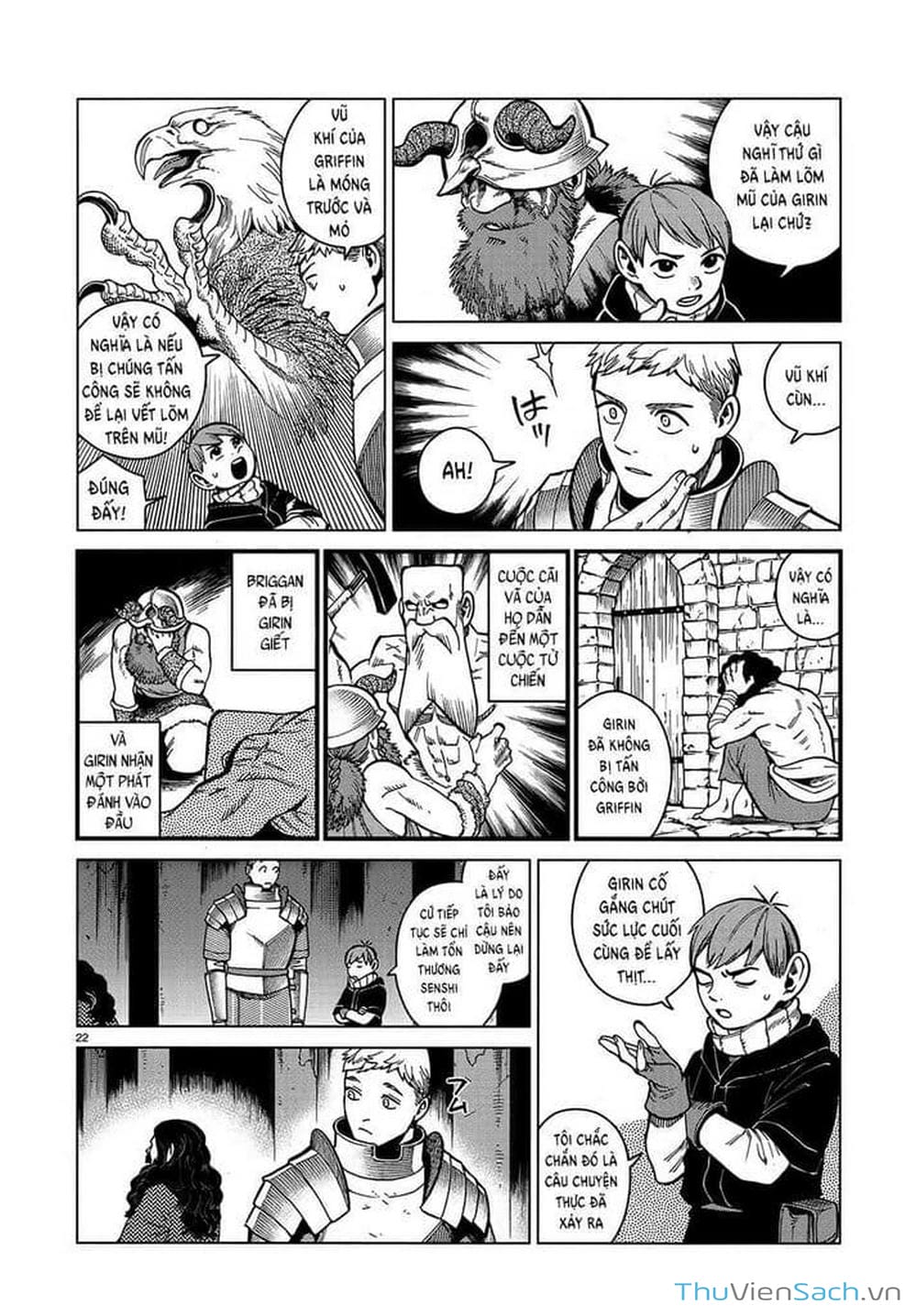 Truyện Tranh Mỹ Vị Hầm Ngục - Dungeon Meshi trang 4
