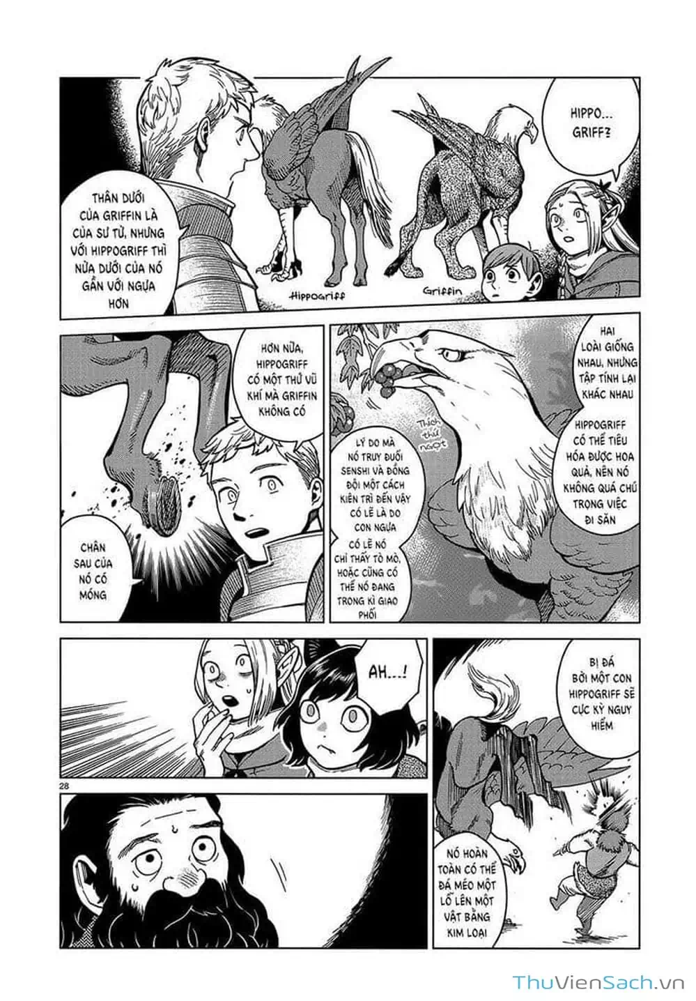 Truyện Tranh Mỹ Vị Hầm Ngục - Dungeon Meshi trang 4