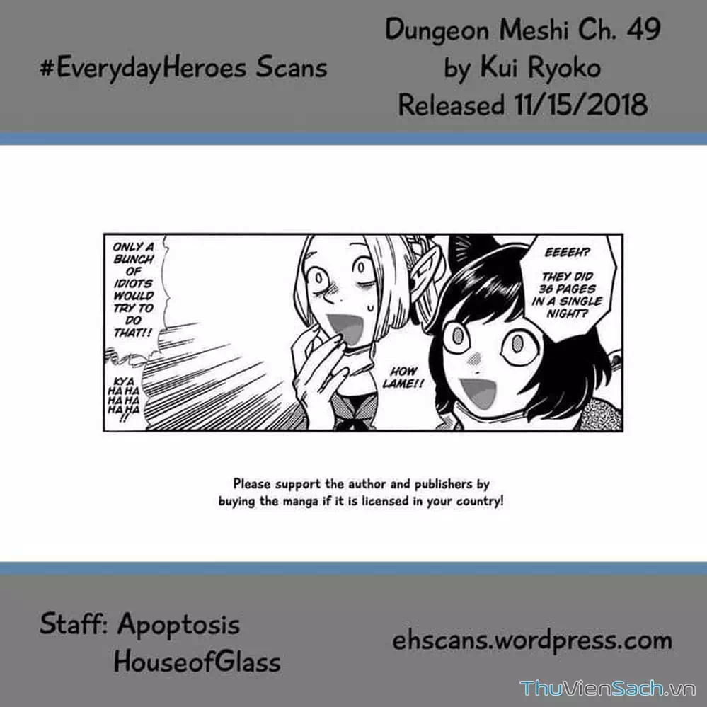 Truyện Tranh Mỹ Vị Hầm Ngục - Dungeon Meshi trang 4