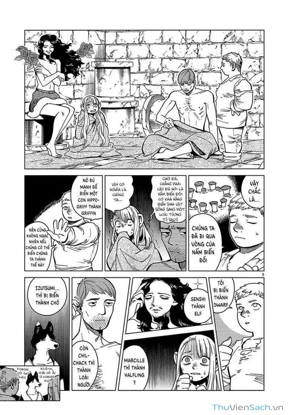 Truyện Tranh Mỹ Vị Hầm Ngục - Dungeon Meshi trang 4