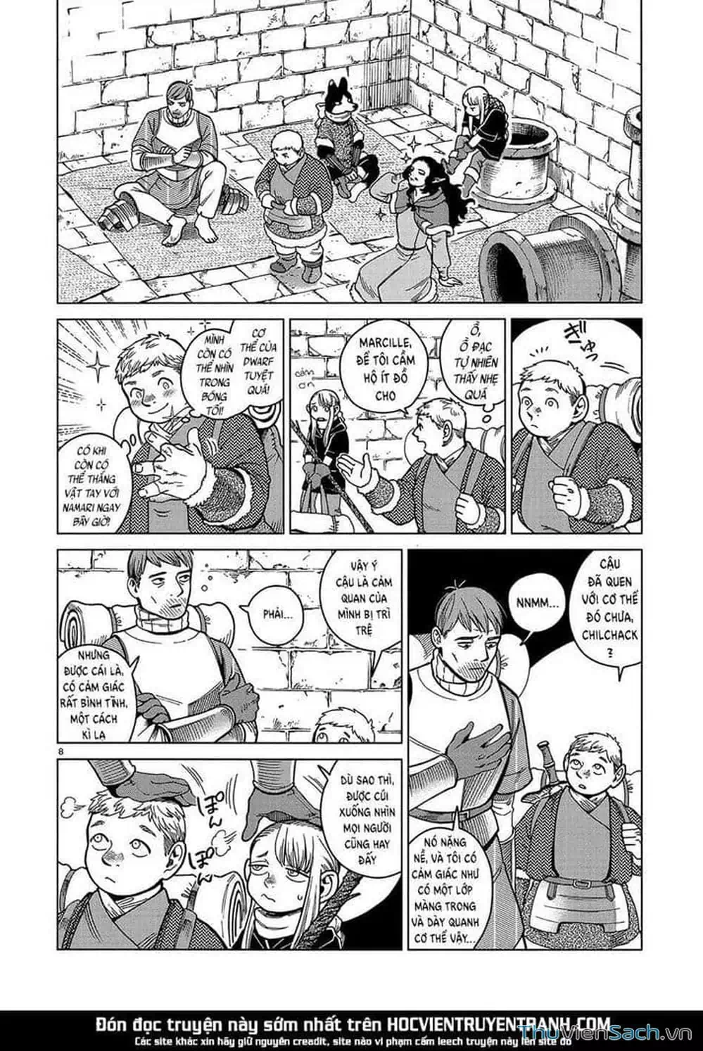 Truyện Tranh Mỹ Vị Hầm Ngục - Dungeon Meshi trang 4