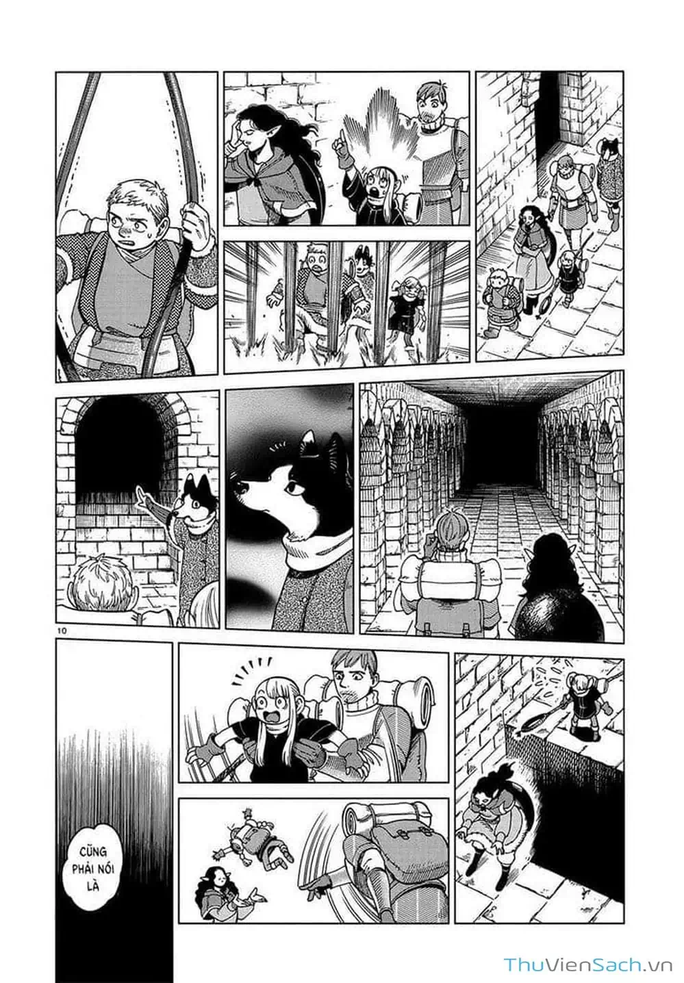 Truyện Tranh Mỹ Vị Hầm Ngục - Dungeon Meshi trang 4