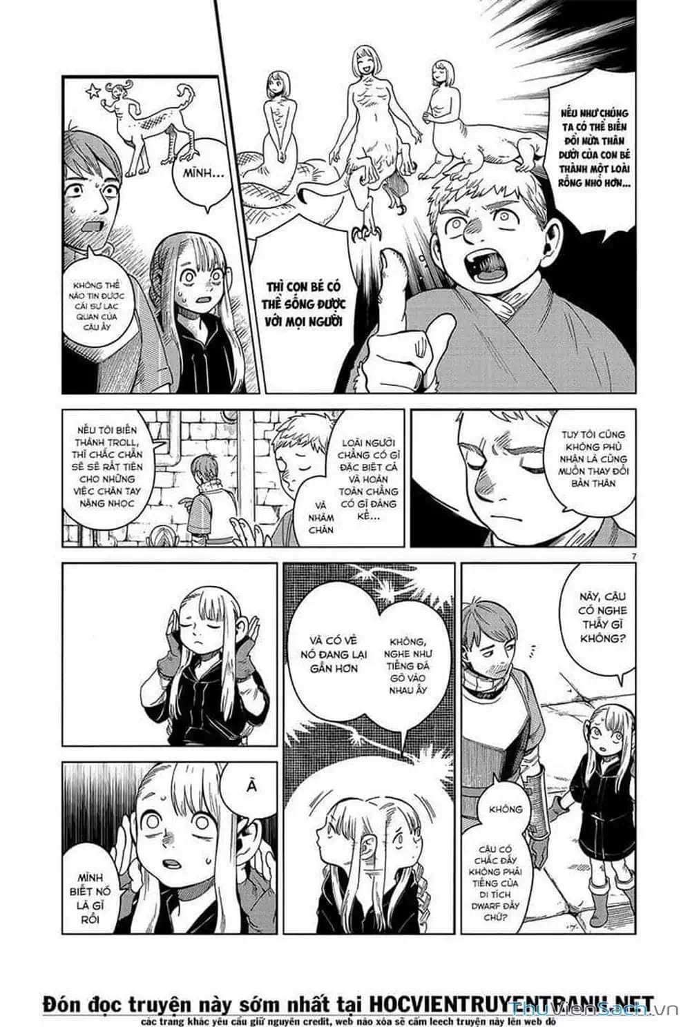 Truyện Tranh Mỹ Vị Hầm Ngục - Dungeon Meshi trang 4