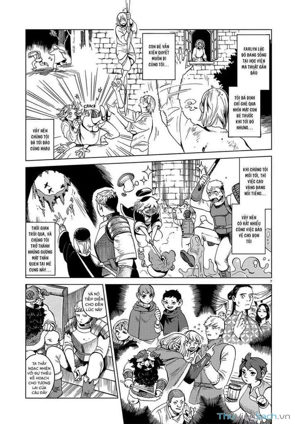 Truyện Tranh Mỹ Vị Hầm Ngục - Dungeon Meshi trang 4