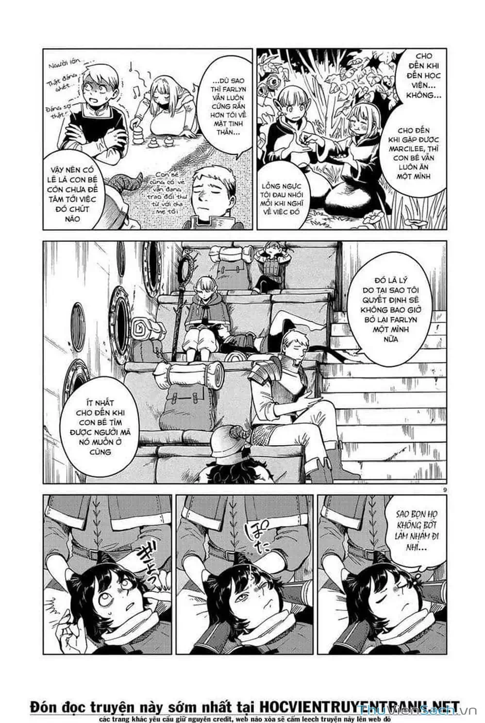 Truyện Tranh Mỹ Vị Hầm Ngục - Dungeon Meshi trang 4