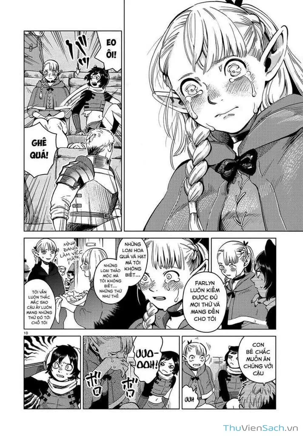 Truyện Tranh Mỹ Vị Hầm Ngục - Dungeon Meshi trang 4