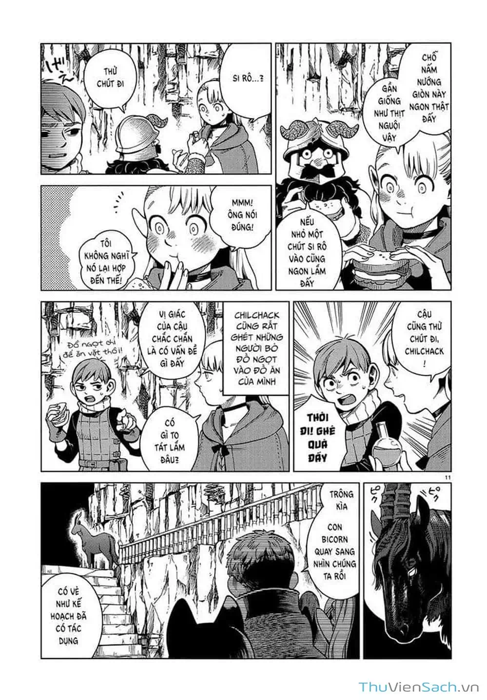 Truyện Tranh Mỹ Vị Hầm Ngục - Dungeon Meshi trang 4