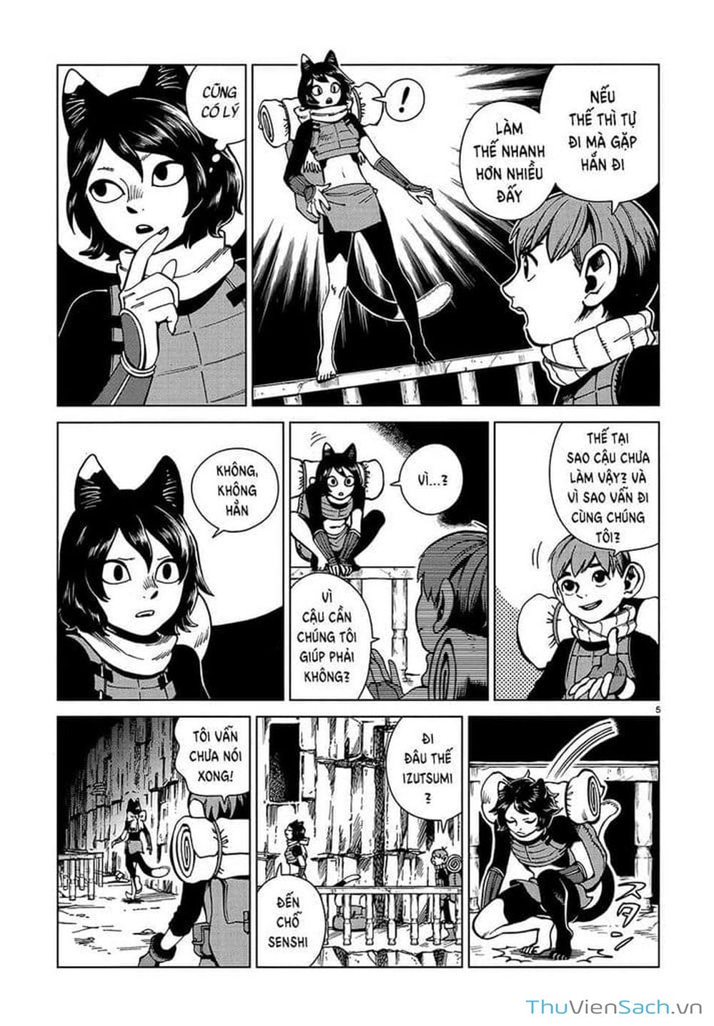 Truyện Tranh Mỹ Vị Hầm Ngục - Dungeon Meshi trang 4