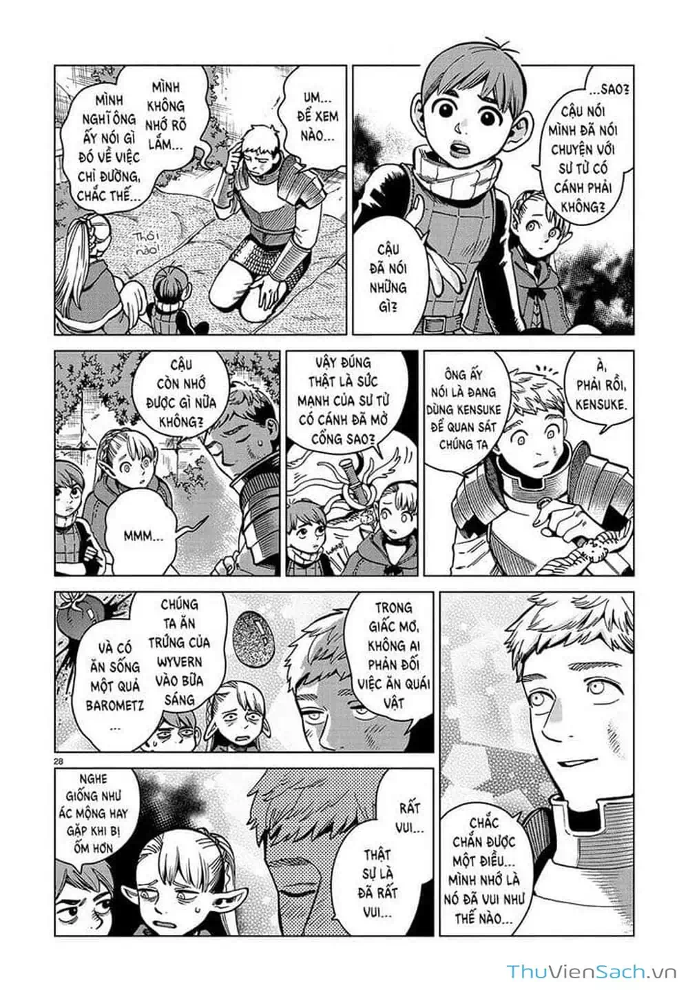 Truyện Tranh Mỹ Vị Hầm Ngục - Dungeon Meshi trang 4