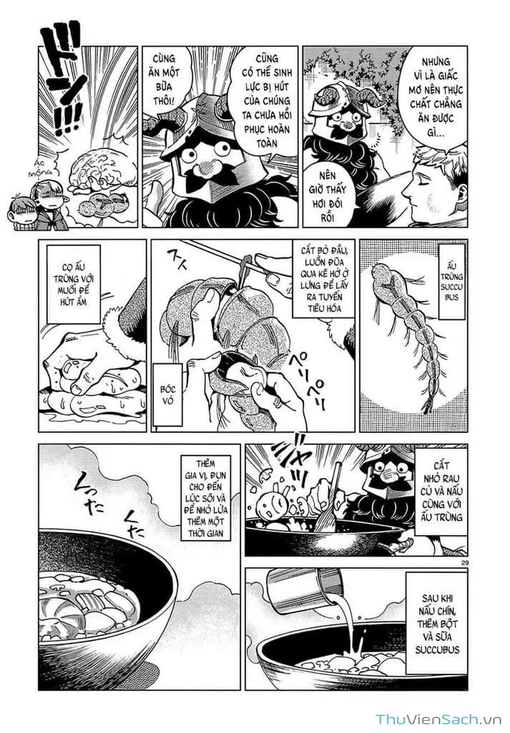 Truyện Tranh Mỹ Vị Hầm Ngục - Dungeon Meshi trang 4