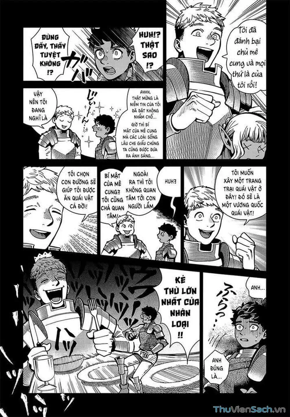 Truyện Tranh Mỹ Vị Hầm Ngục - Dungeon Meshi trang 4