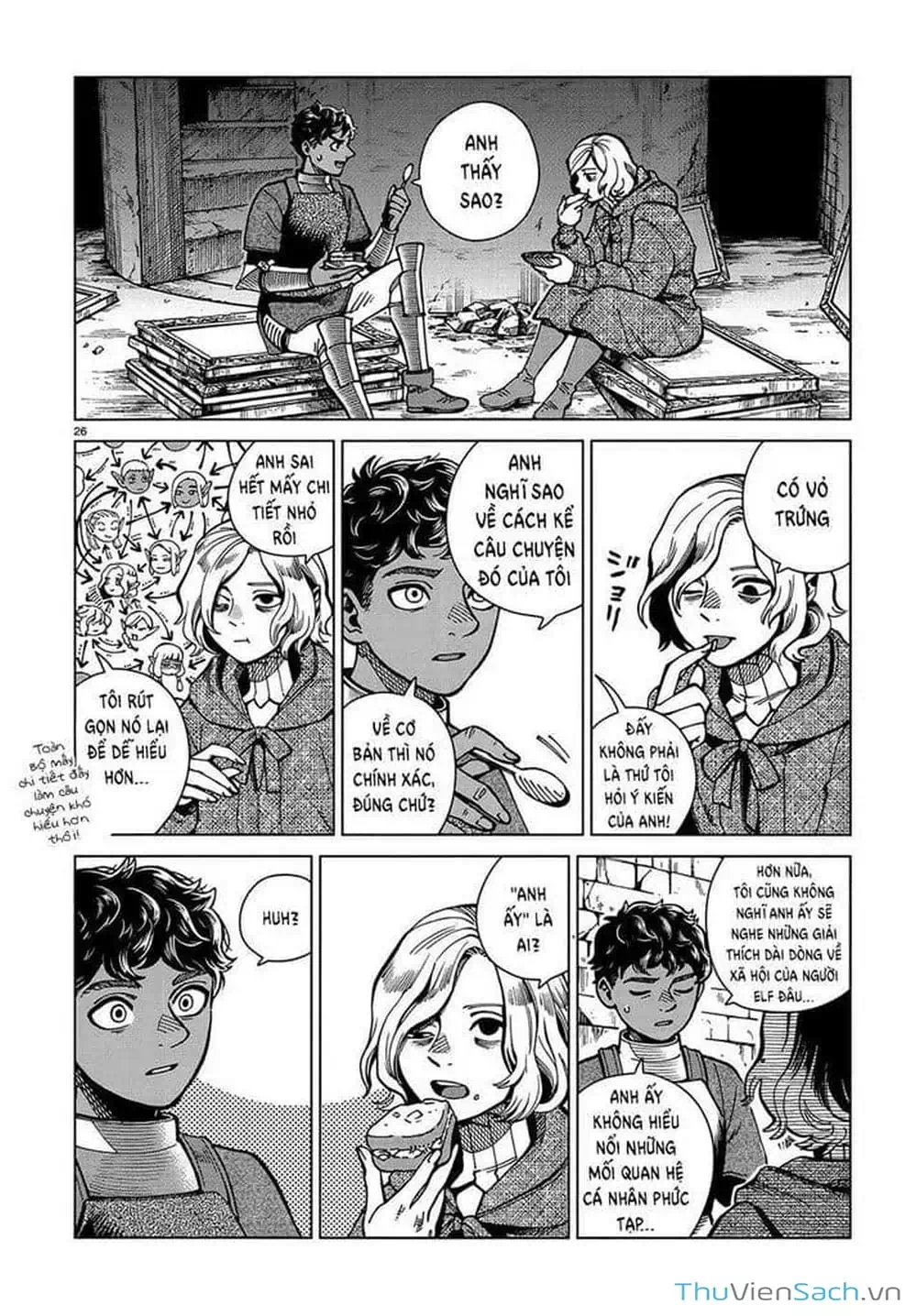 Truyện Tranh Mỹ Vị Hầm Ngục - Dungeon Meshi trang 4