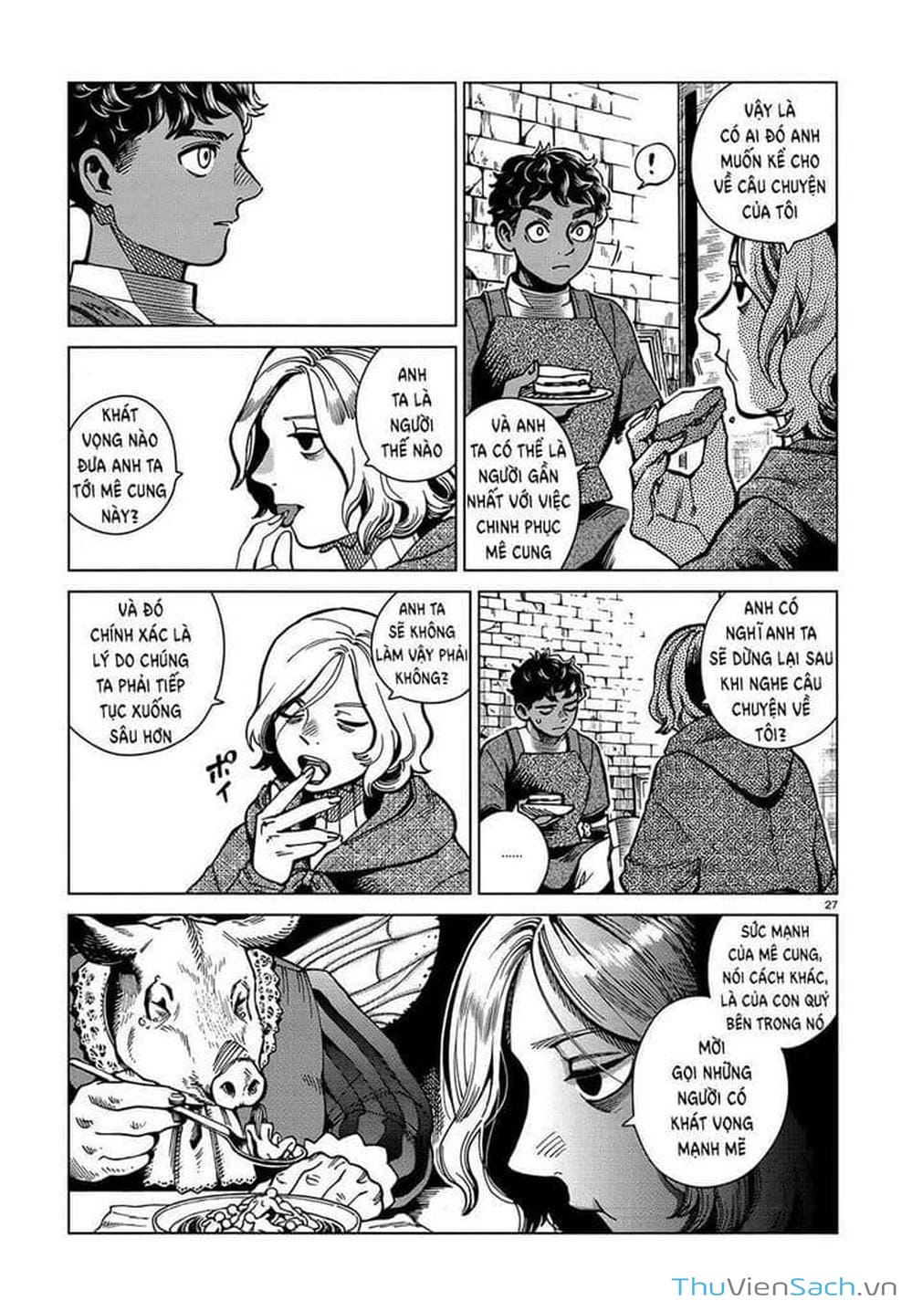 Truyện Tranh Mỹ Vị Hầm Ngục - Dungeon Meshi trang 1759