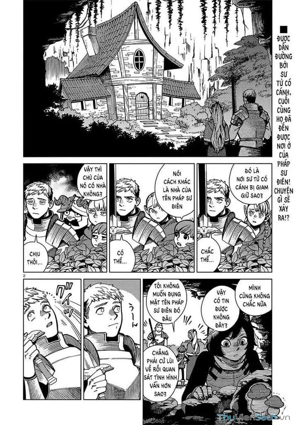 Truyện Tranh Mỹ Vị Hầm Ngục - Dungeon Meshi trang 4