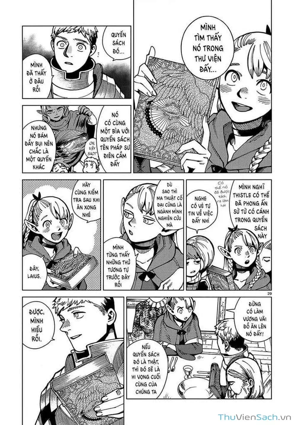 Truyện Tranh Mỹ Vị Hầm Ngục - Dungeon Meshi trang 4