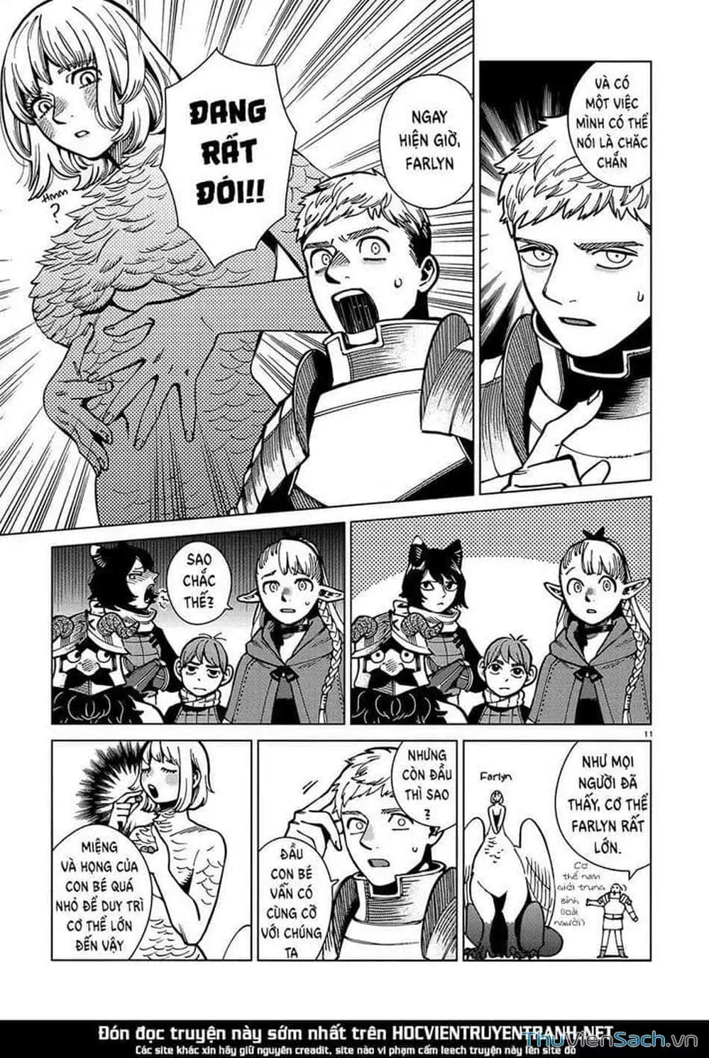 Truyện Tranh Mỹ Vị Hầm Ngục - Dungeon Meshi trang 4