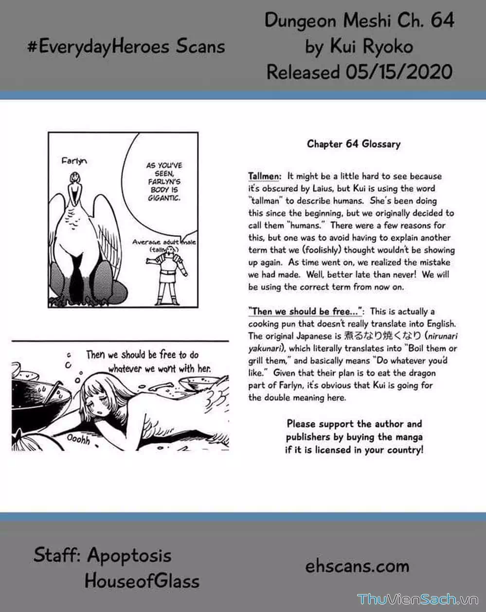 Truyện Tranh Mỹ Vị Hầm Ngục - Dungeon Meshi trang 4