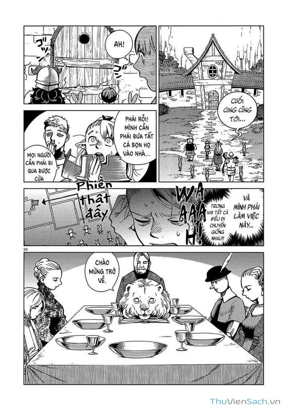 Truyện Tranh Mỹ Vị Hầm Ngục - Dungeon Meshi trang 4
