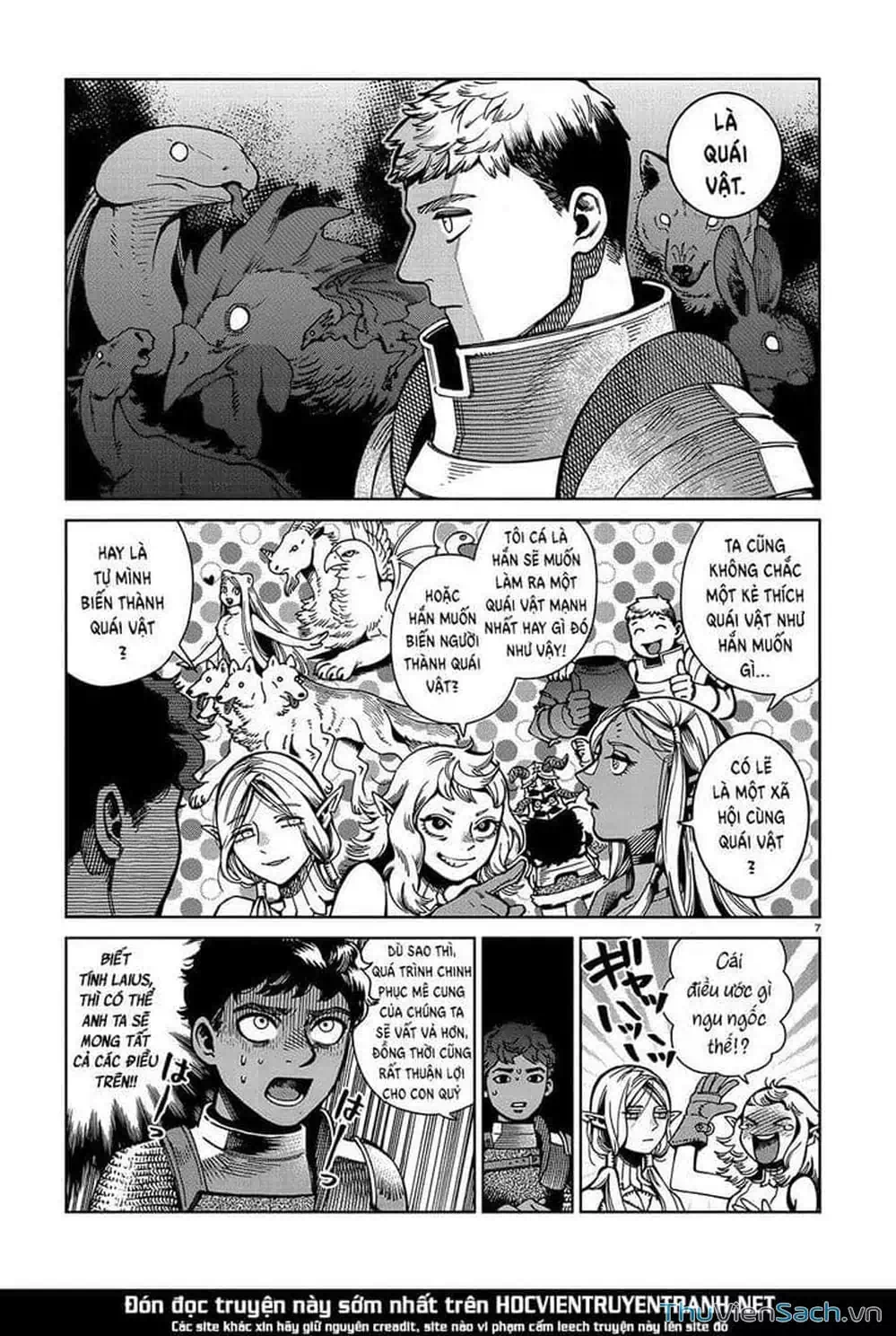 Truyện Tranh Mỹ Vị Hầm Ngục - Dungeon Meshi trang 4