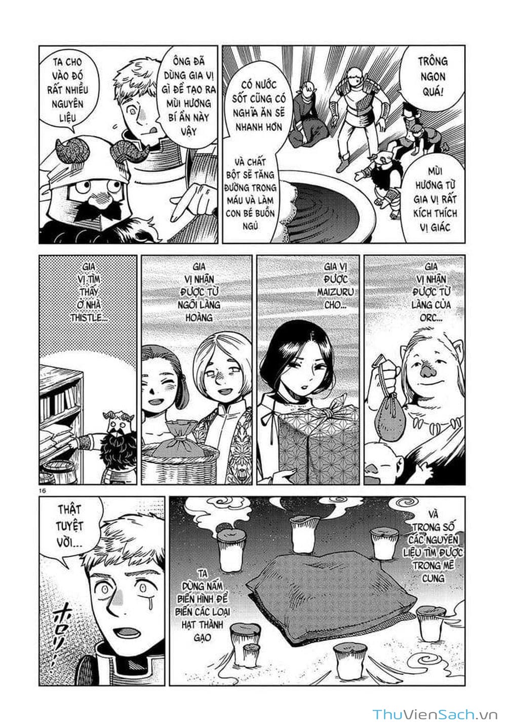 Truyện Tranh Mỹ Vị Hầm Ngục - Dungeon Meshi trang 1907