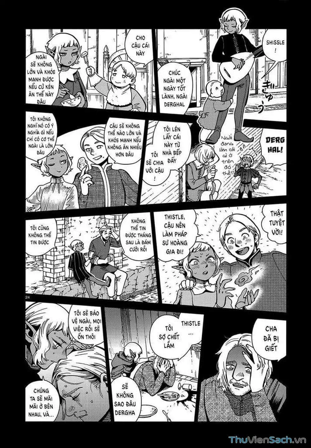 Truyện Tranh Mỹ Vị Hầm Ngục - Dungeon Meshi trang 4