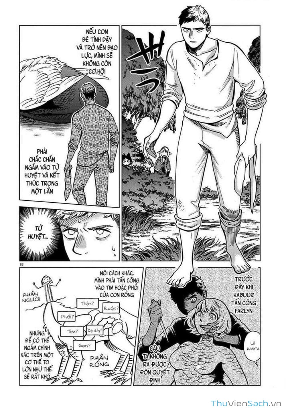 Truyện Tranh Mỹ Vị Hầm Ngục - Dungeon Meshi trang 4