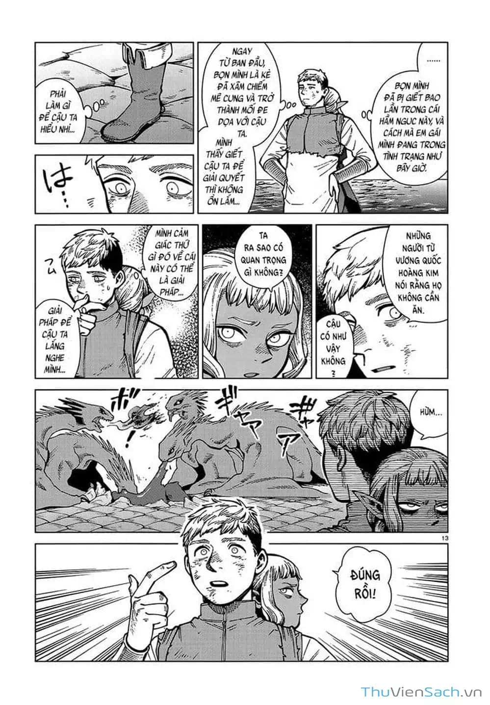 Truyện Tranh Mỹ Vị Hầm Ngục - Dungeon Meshi trang 4