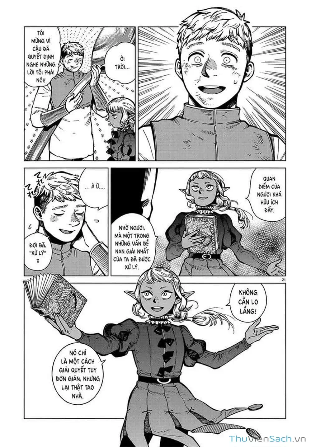 Truyện Tranh Mỹ Vị Hầm Ngục - Dungeon Meshi trang 4