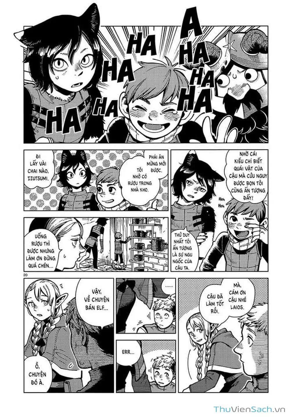 Truyện Tranh Mỹ Vị Hầm Ngục - Dungeon Meshi trang 4