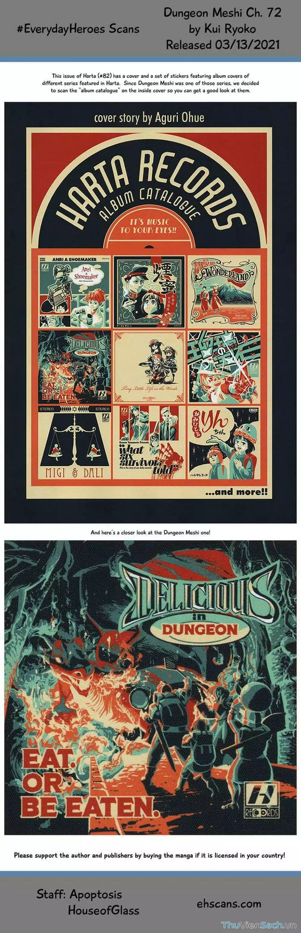 Truyện Tranh Mỹ Vị Hầm Ngục - Dungeon Meshi trang 4