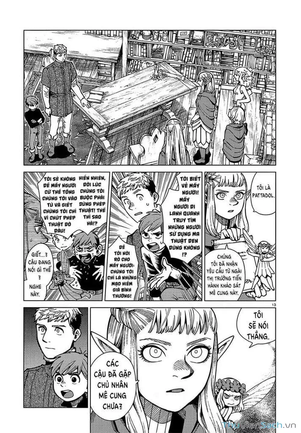 Truyện Tranh Mỹ Vị Hầm Ngục - Dungeon Meshi trang 4