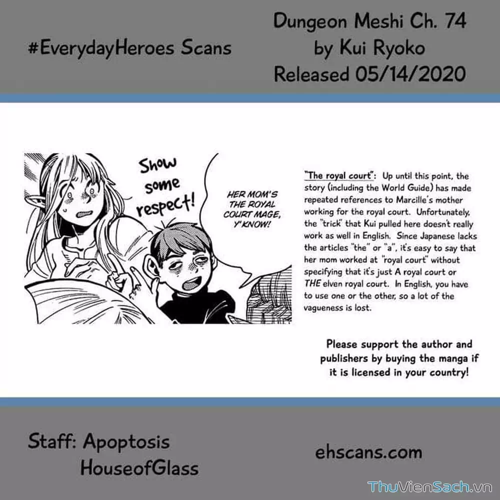 Truyện Tranh Mỹ Vị Hầm Ngục - Dungeon Meshi trang 4