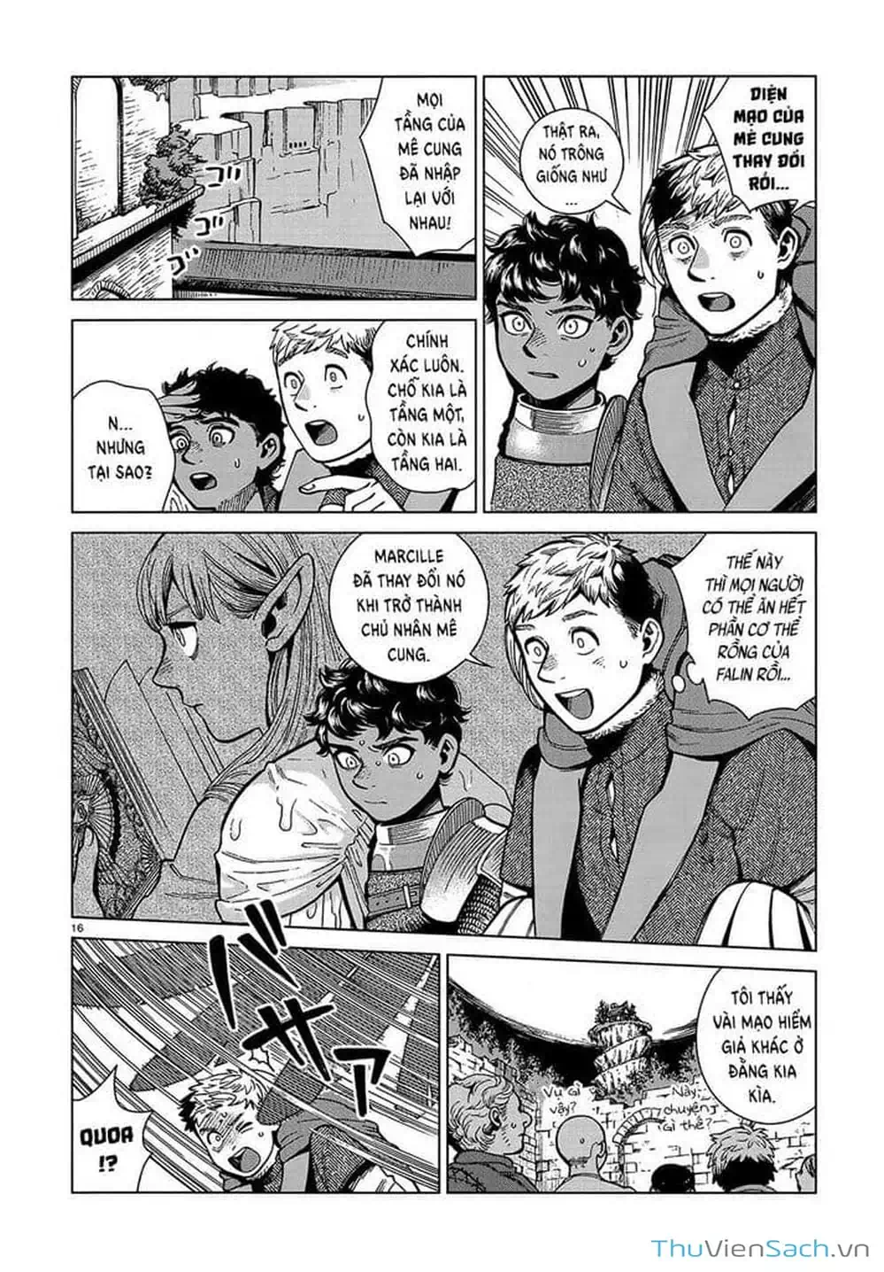 Truyện Tranh Mỹ Vị Hầm Ngục - Dungeon Meshi trang 4