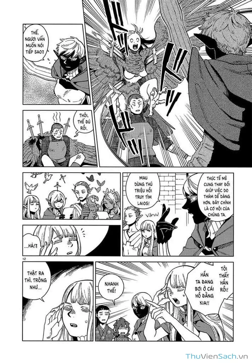 Truyện Tranh Mỹ Vị Hầm Ngục - Dungeon Meshi trang 4