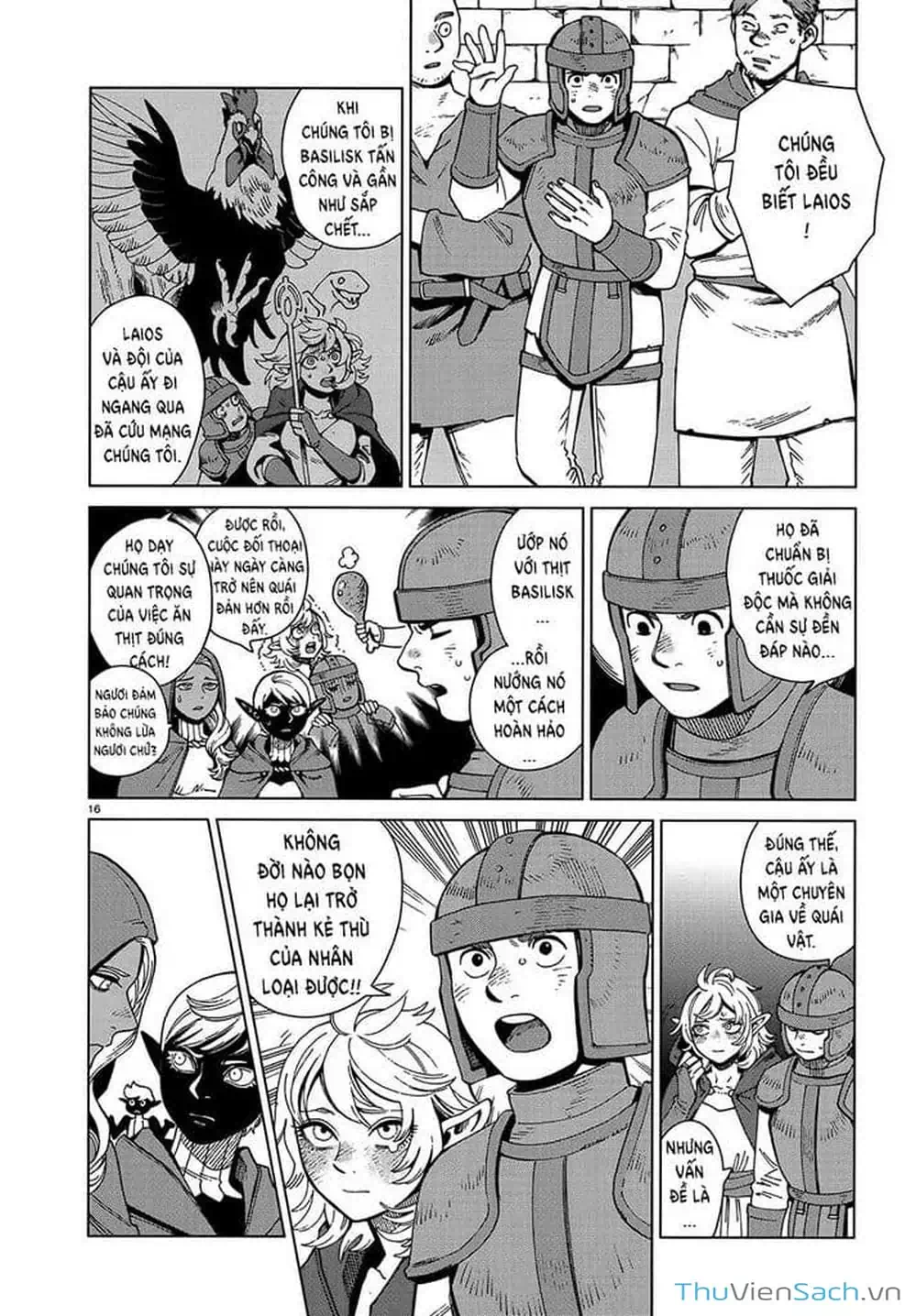 Truyện Tranh Mỹ Vị Hầm Ngục - Dungeon Meshi trang 4