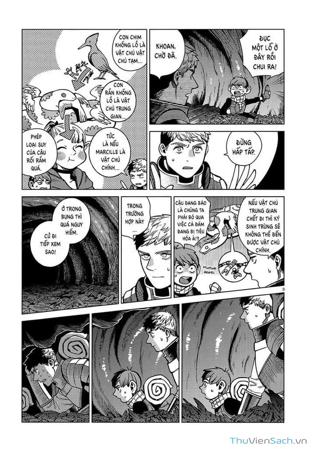 Truyện Tranh Mỹ Vị Hầm Ngục - Dungeon Meshi trang 4