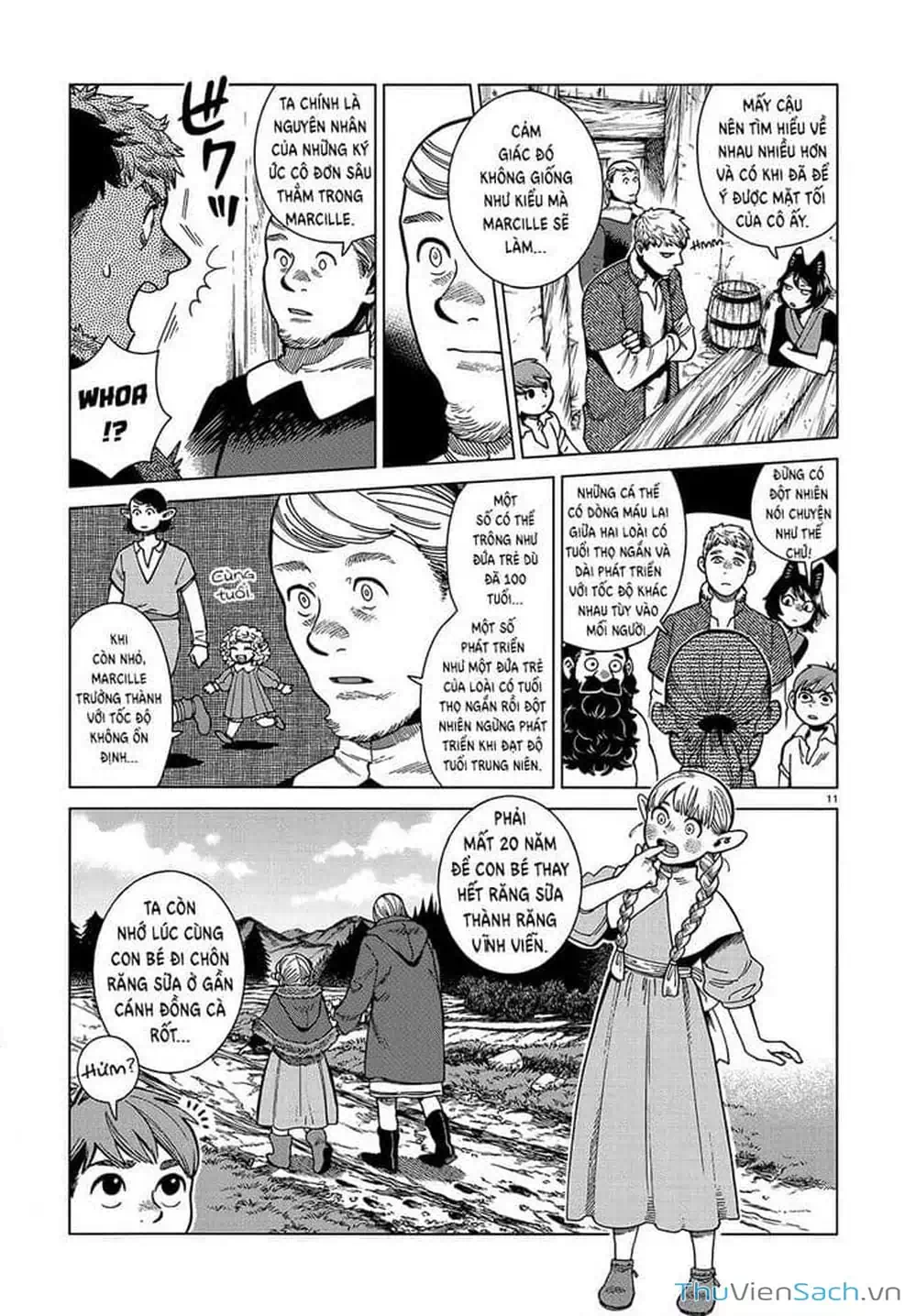 Truyện Tranh Mỹ Vị Hầm Ngục - Dungeon Meshi trang 4