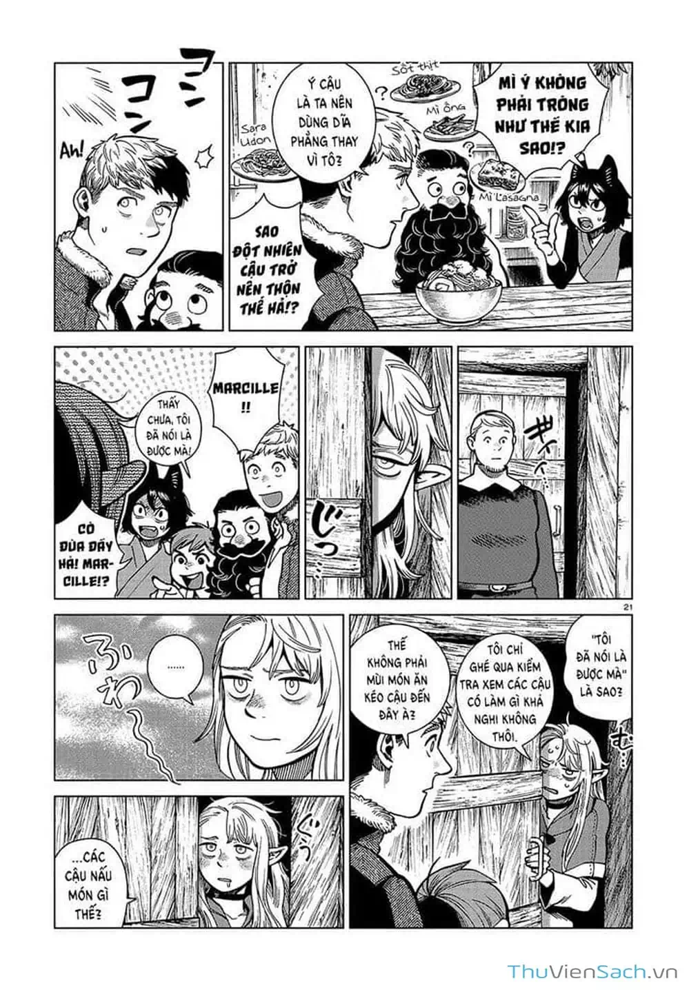 Truyện Tranh Mỹ Vị Hầm Ngục - Dungeon Meshi trang 4