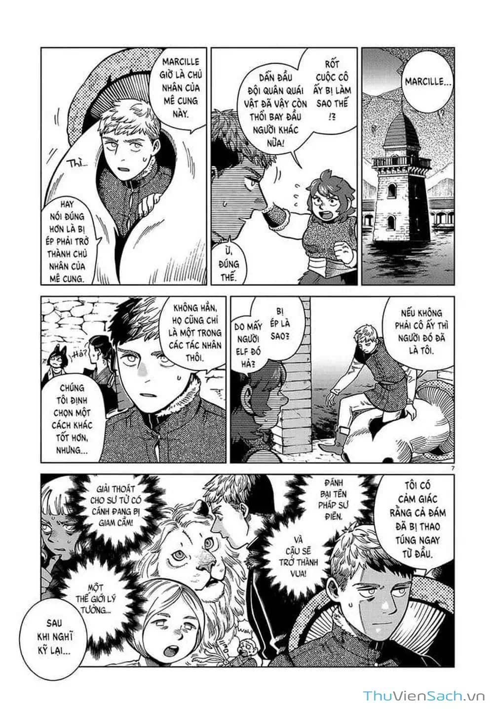 Truyện Tranh Mỹ Vị Hầm Ngục - Dungeon Meshi trang 4