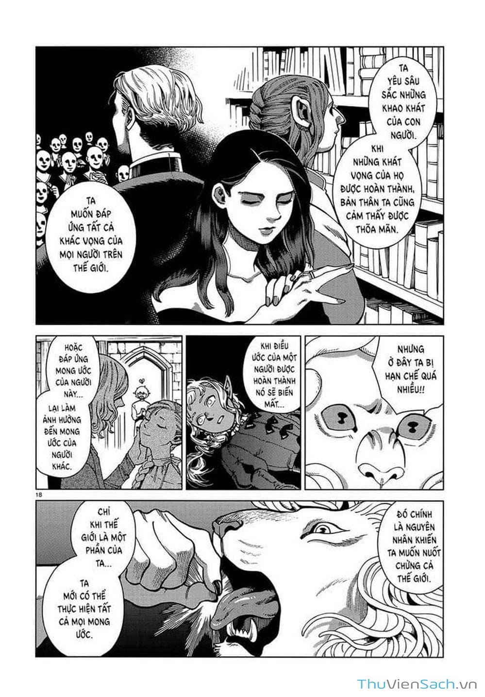 Truyện Tranh Mỹ Vị Hầm Ngục - Dungeon Meshi trang 4