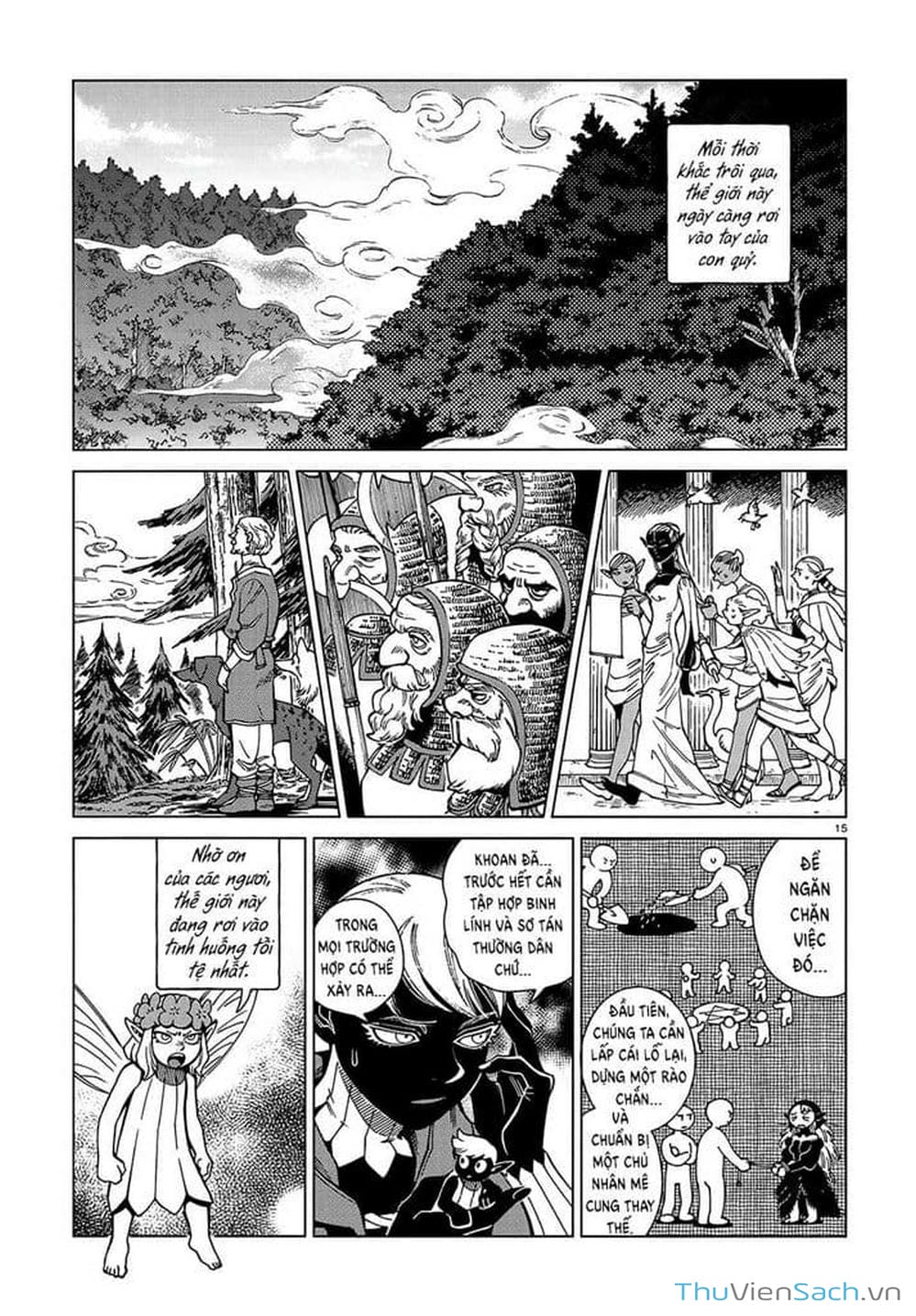 Truyện Tranh Mỹ Vị Hầm Ngục - Dungeon Meshi trang 4