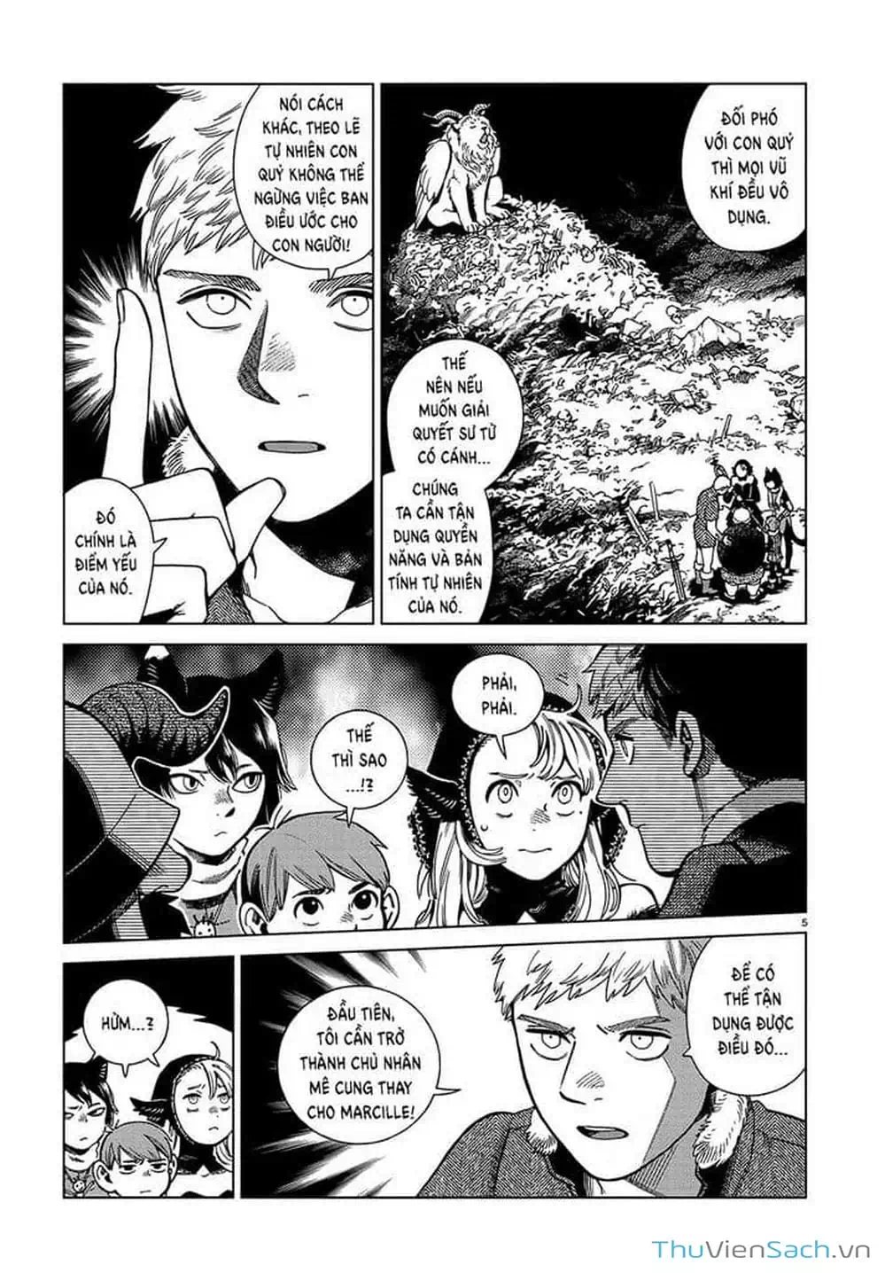 Truyện Tranh Mỹ Vị Hầm Ngục - Dungeon Meshi trang 4