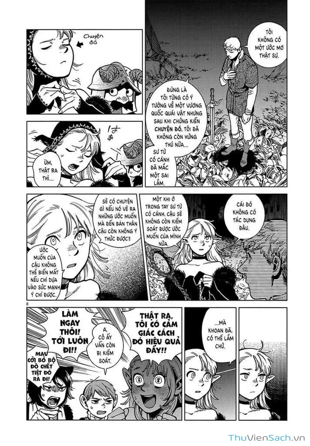 Truyện Tranh Mỹ Vị Hầm Ngục - Dungeon Meshi trang 4