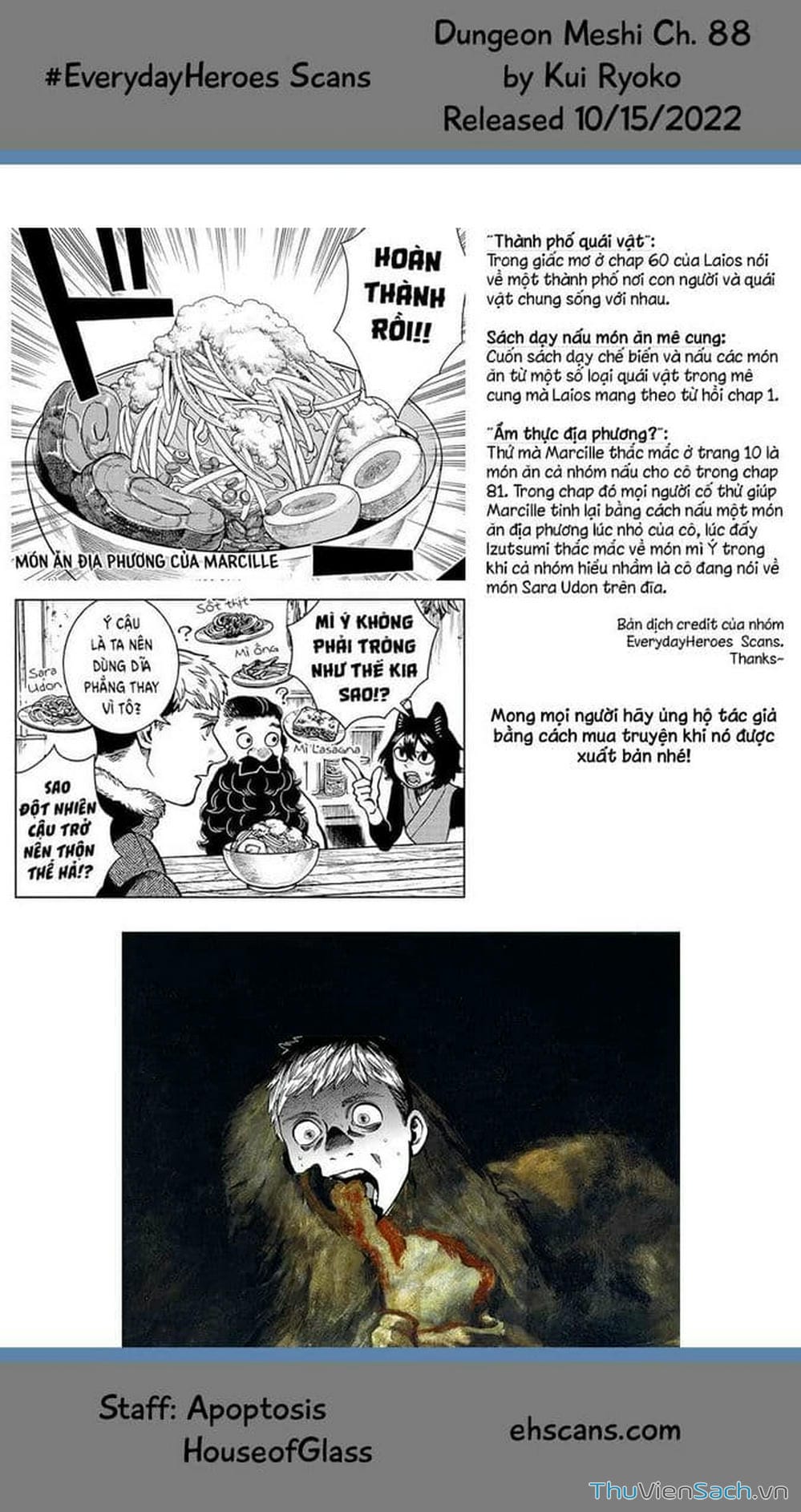 Truyện Tranh Mỹ Vị Hầm Ngục - Dungeon Meshi trang 4