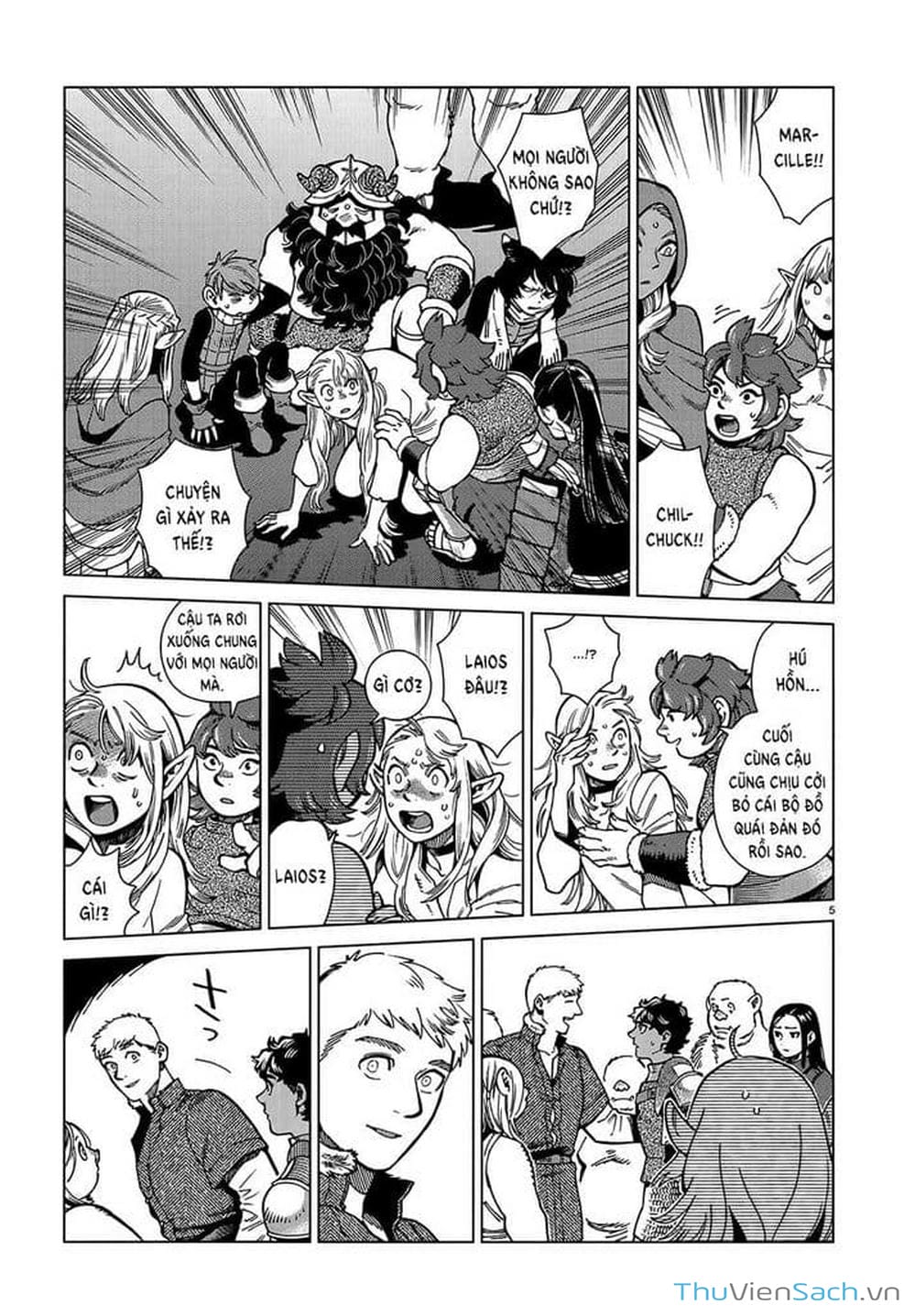 Truyện Tranh Mỹ Vị Hầm Ngục - Dungeon Meshi trang 4