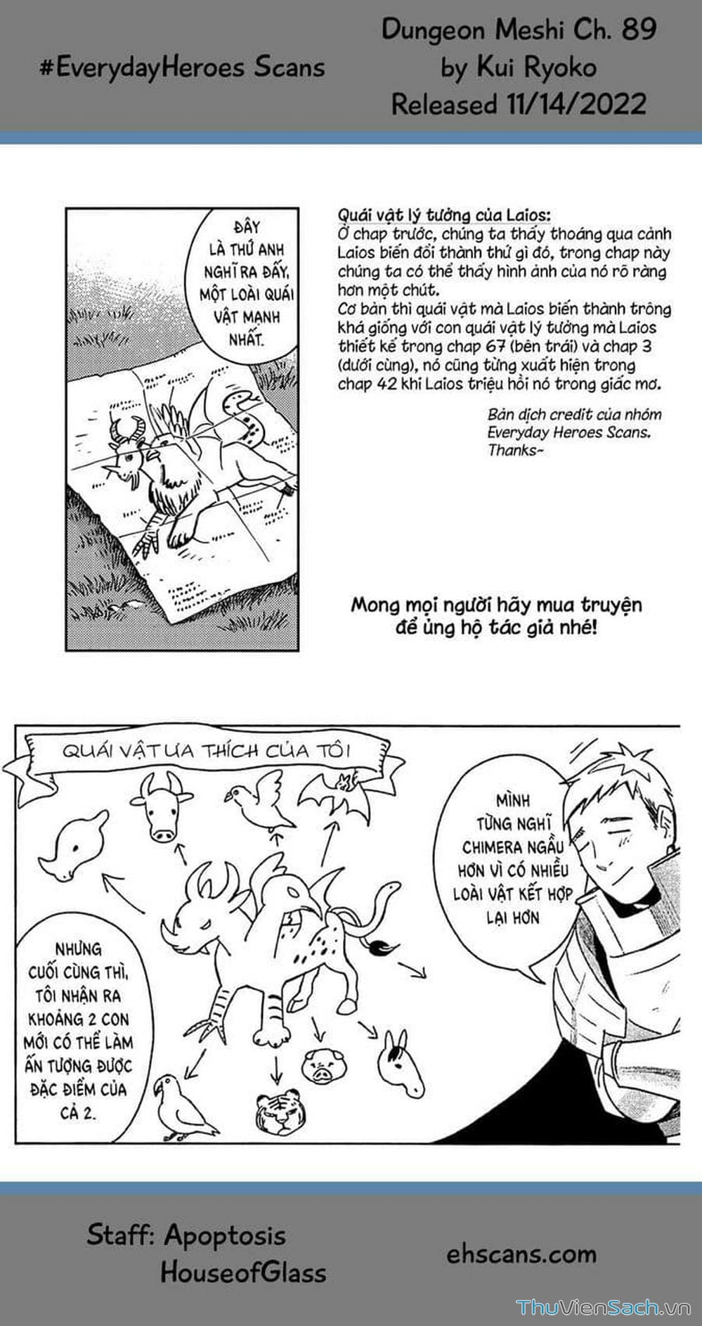 Truyện Tranh Mỹ Vị Hầm Ngục - Dungeon Meshi trang 4
