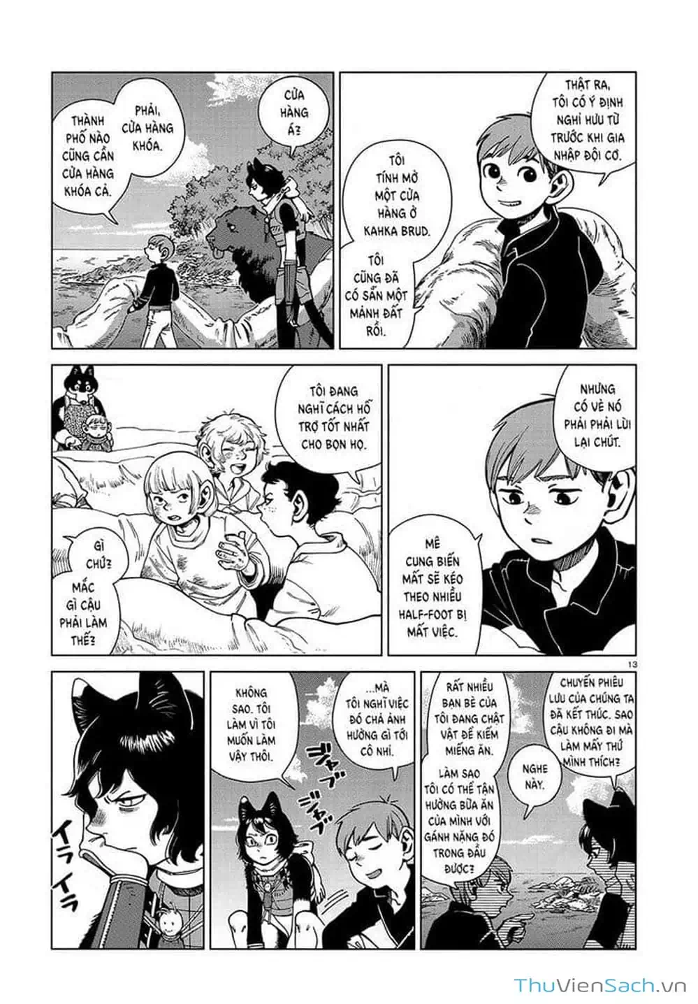 Truyện Tranh Mỹ Vị Hầm Ngục - Dungeon Meshi trang 4