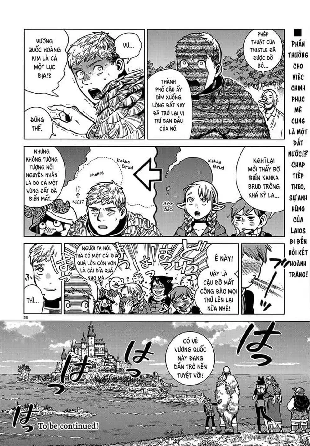 Truyện Tranh Mỹ Vị Hầm Ngục - Dungeon Meshi trang 4