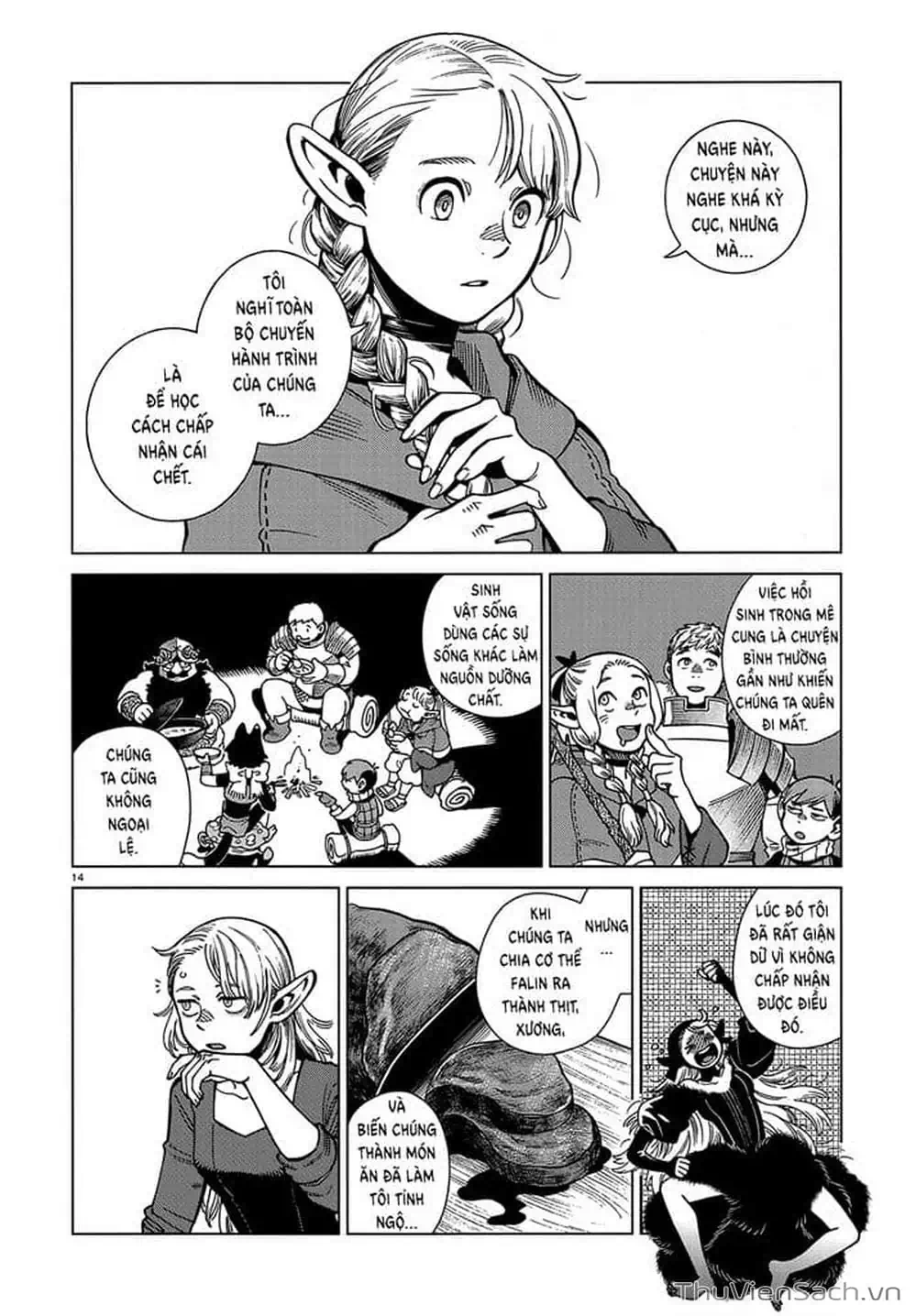 Truyện Tranh Mỹ Vị Hầm Ngục - Dungeon Meshi trang 4