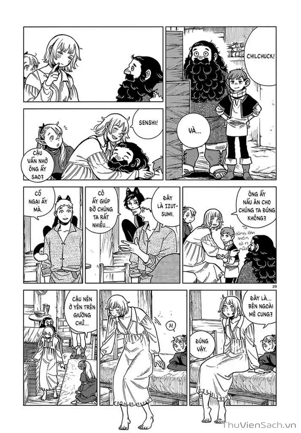 Truyện Tranh Mỹ Vị Hầm Ngục - Dungeon Meshi trang 4